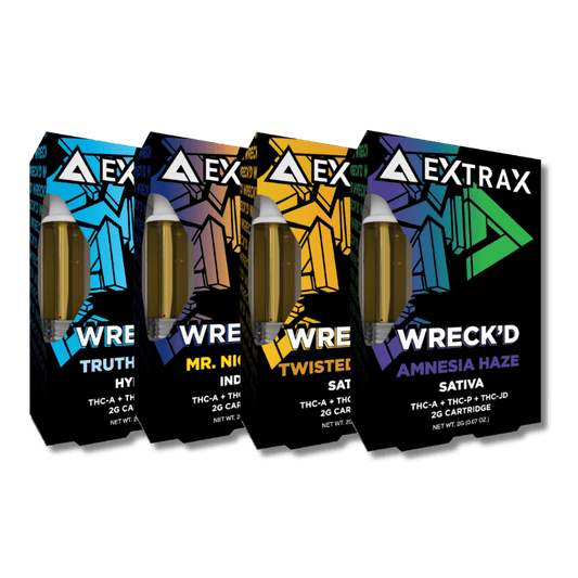 EXTRAX - Wreck’d BlendTHCA + THCP 2G Cartridge | Wreck’d Series