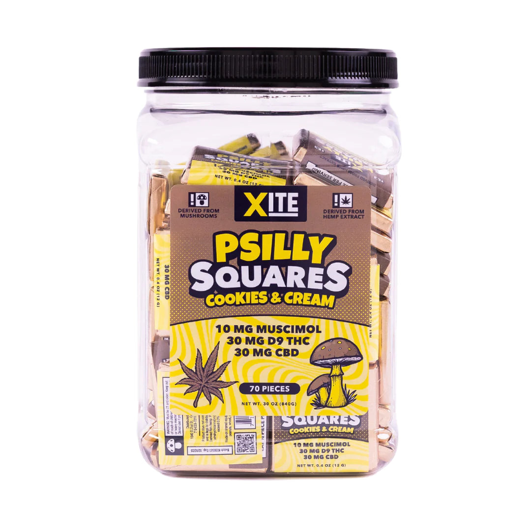 XITE - PSILLY SQUARE MUSHROOM MILK MINI