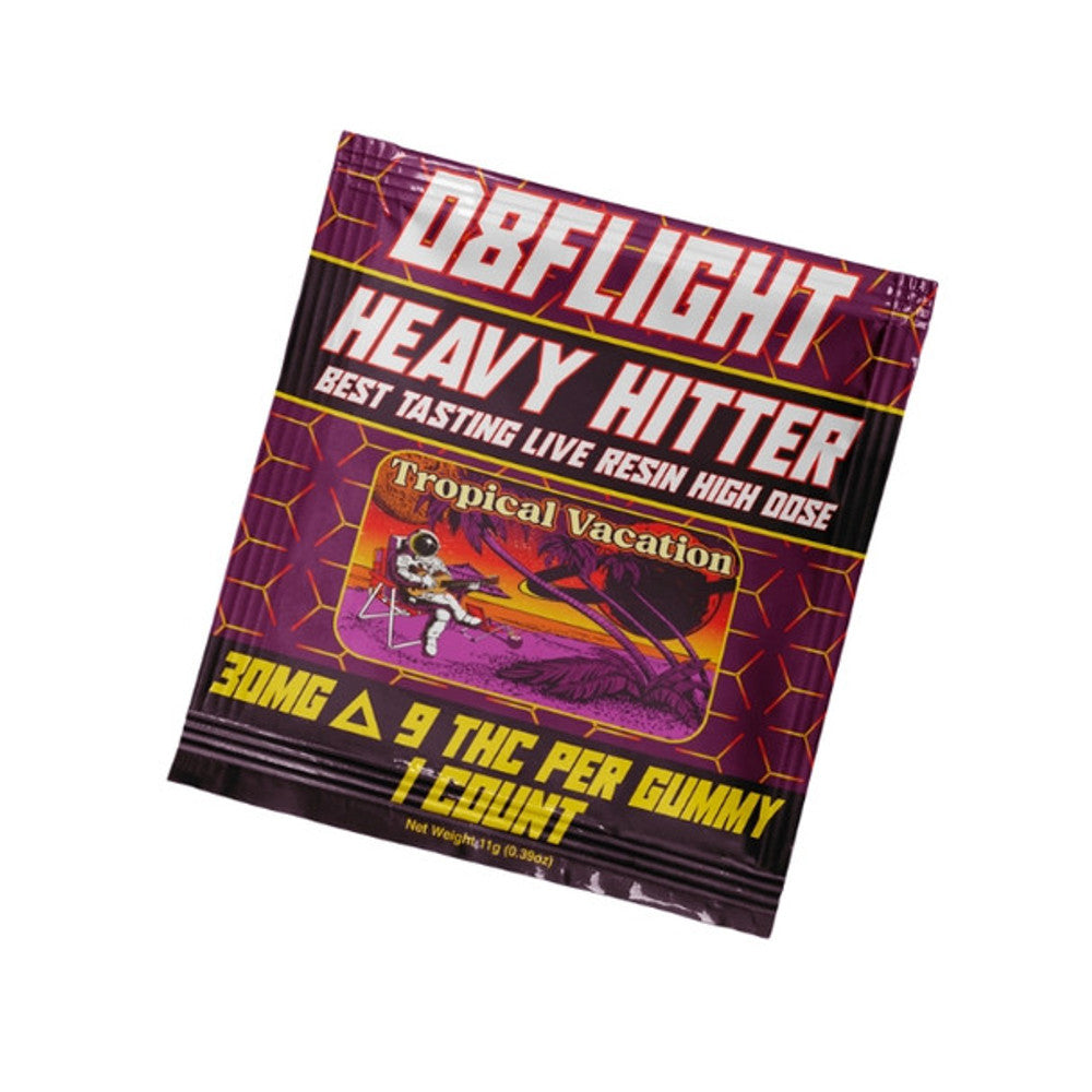 HEAVY HITTER - D9 FLIGHT DELTA 9 THC HEAVY HITTERS 750MG GUMMIES - 25CT DISPLAY