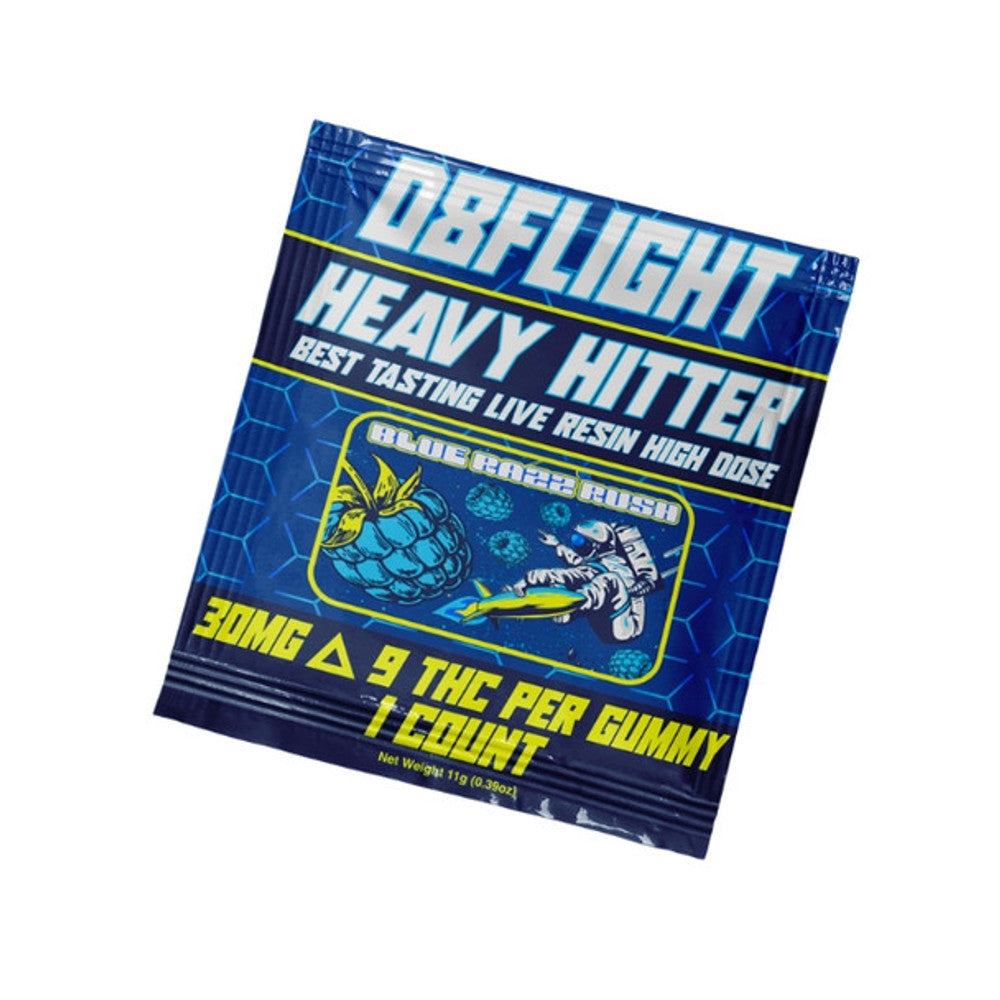 HEAVY HITTER - D9 FLIGHT DELTA 9 THC HEAVY HITTERS 750MG GUMMIES - 25CT DISPLAY