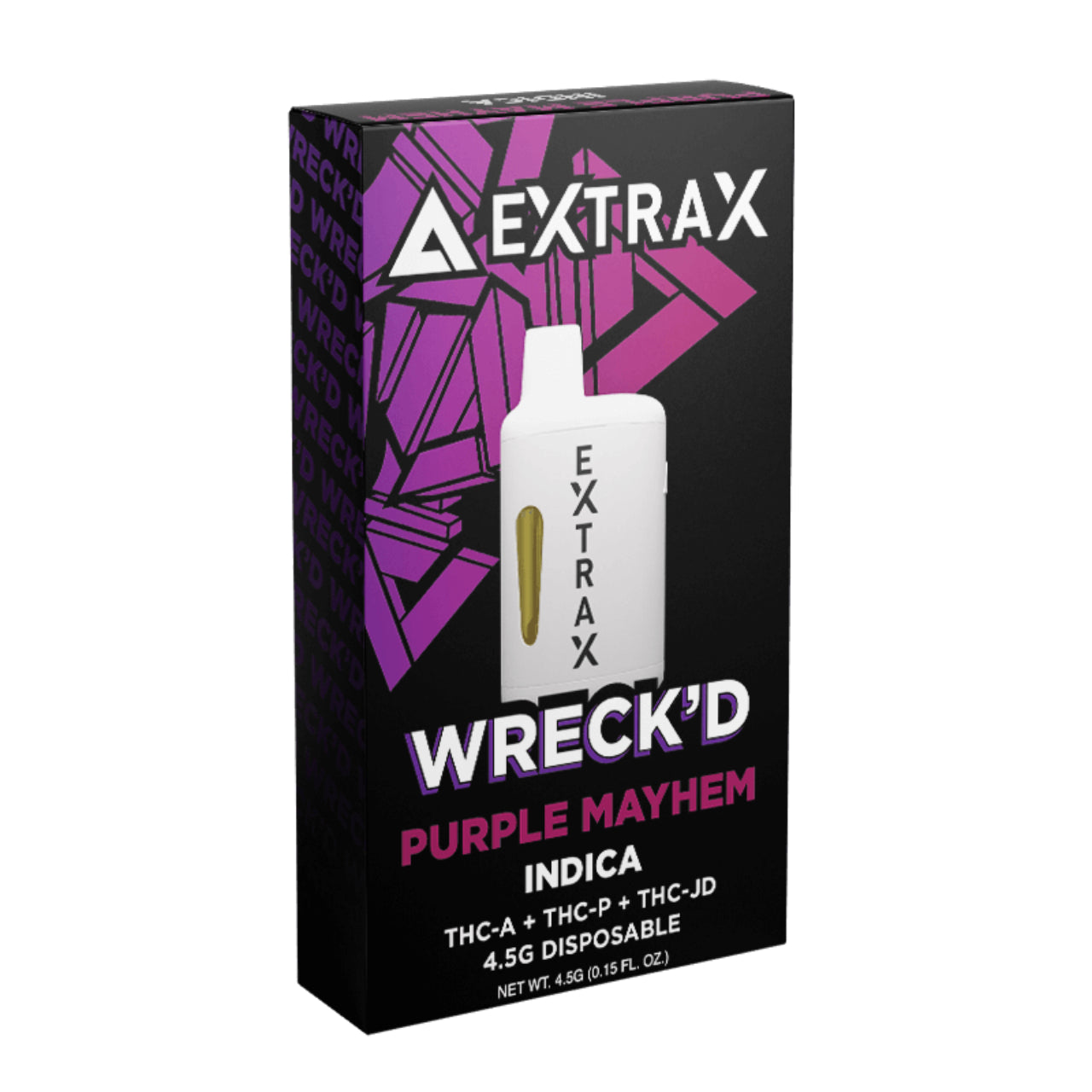 EXTRAX - Wreck’d Series THCA + THCP 4.5G Disposable