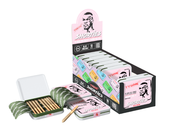 Mike Tyson 2.0 - THC-P 10pk Shorties Pre-Rolls