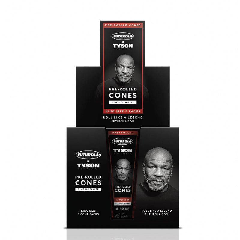 Mike Tyson - 3pk King Size Pre Rolled Cones