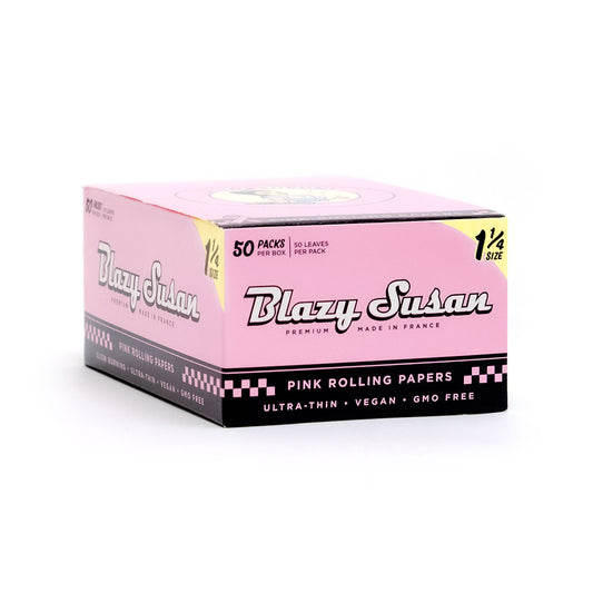 Blazy Suzan - 1 ¼ Pink Papers - 50ct Display