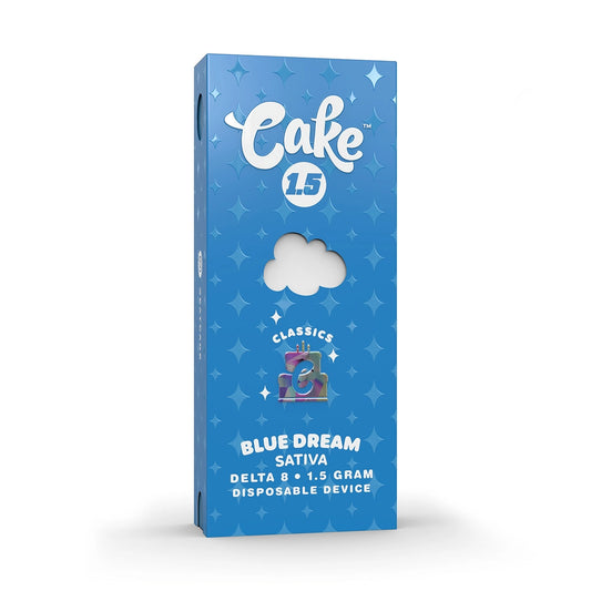 Cake - Delta 8 Disposable (1.5g) - 5ct Display