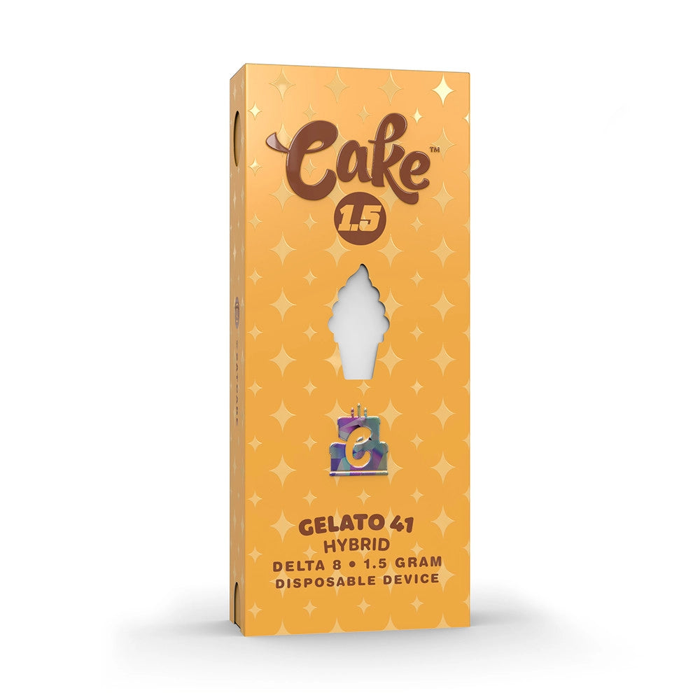 Cake - Delta 8 Disposable (1.5g) - 5ct Display