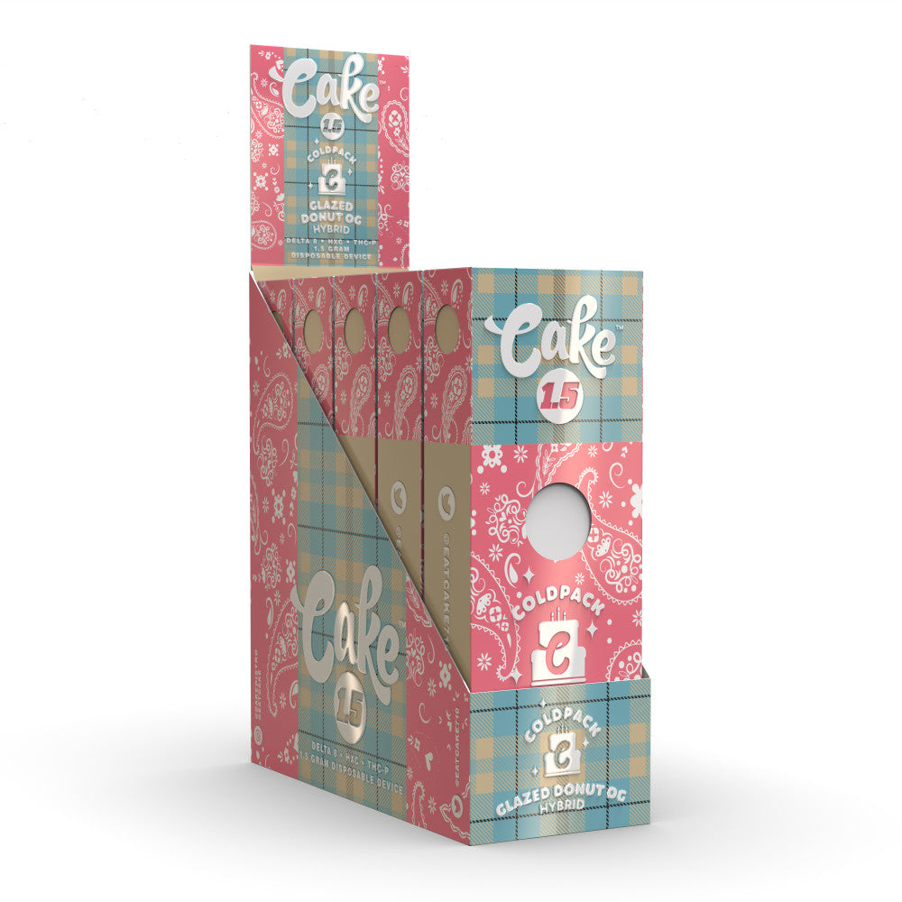 Cake - Cold Pack Blend 1.5g Disposable - 5ct Display