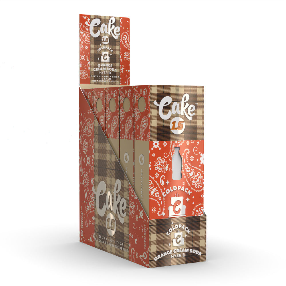 Cake - Cold Pack Blend 1.5g Disposable - 5ct Display