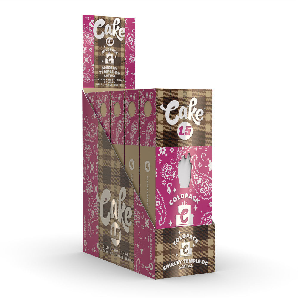 Cake - Cold Pack Blend 1.5g Disposable - 5ct Display