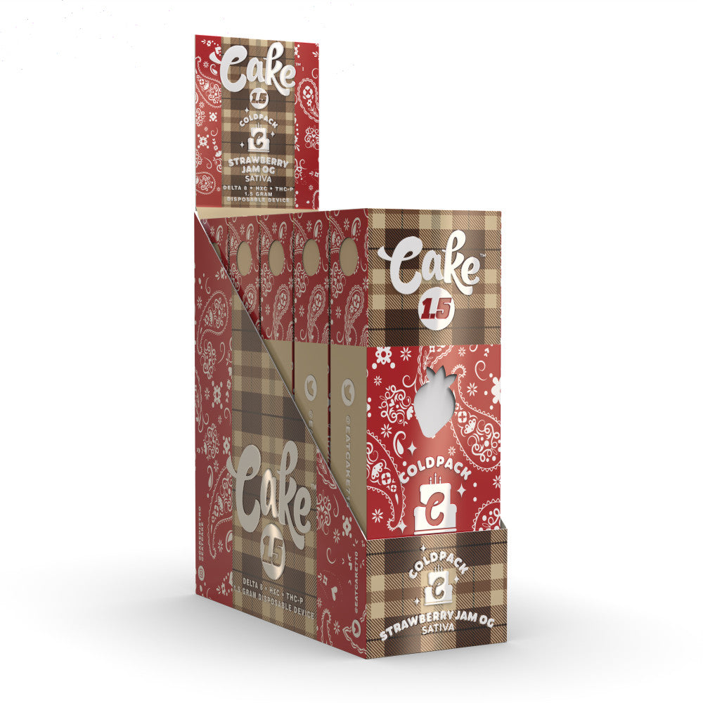 Cake - Cold Pack Blend 1.5g Disposable - 5ct Display