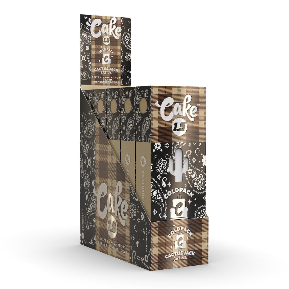 Cake - Cold Pack 510 Blend Cartridge - 5ct Display