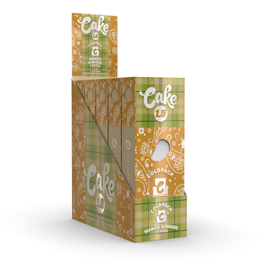 Cake - Cold Pack 510 Blend Cartridge - 5ct Display