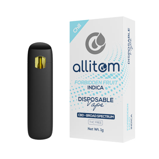 Allitom - CBD Broad Spectrum 1g Disposable - 3CT