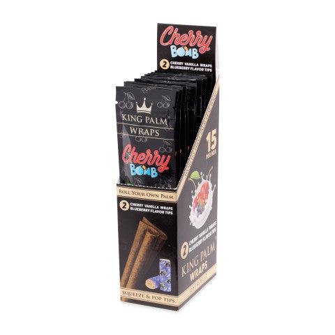 King Palm - Leaf Blunt Wraps -15CT Display