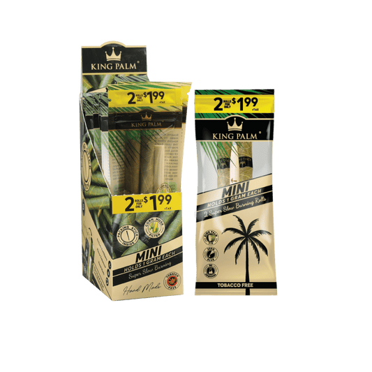 King Palm - 2 Mini Rolls -20CT Display