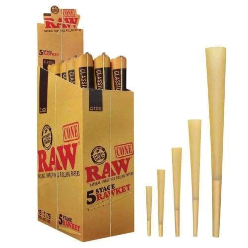 Raw - 5 Stage Rawket -15CT Display