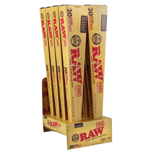 Raw - 20 Stage Raw ket Launcher -8CT Display