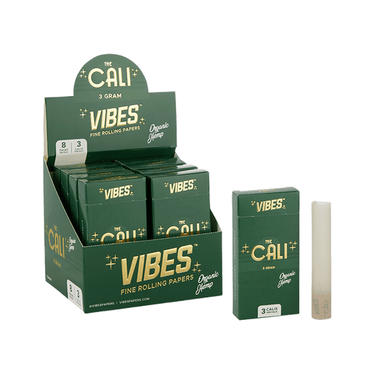 Vibes - Organic Hemp Cali 3 Gram Cones - 8CT Display