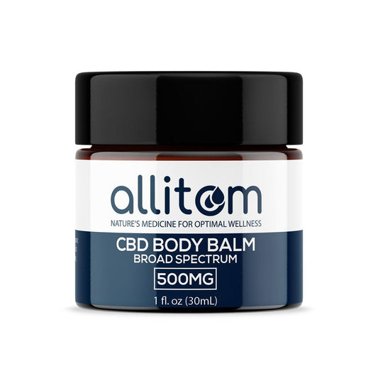 Allitom - Broad Spectrum CBD Body Balm - 500mg