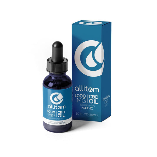 Allitom - Pure CBD Oil (THC-Free) - 30mL | 1000mg