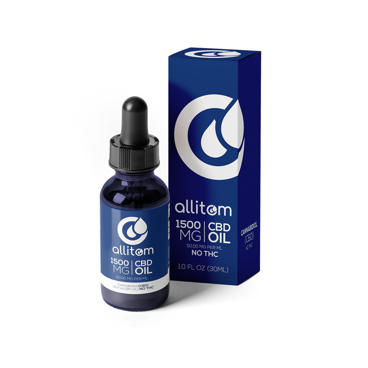 Alitom -  Pure CBD Oil (THC-Free) - 30mL | 1500mg