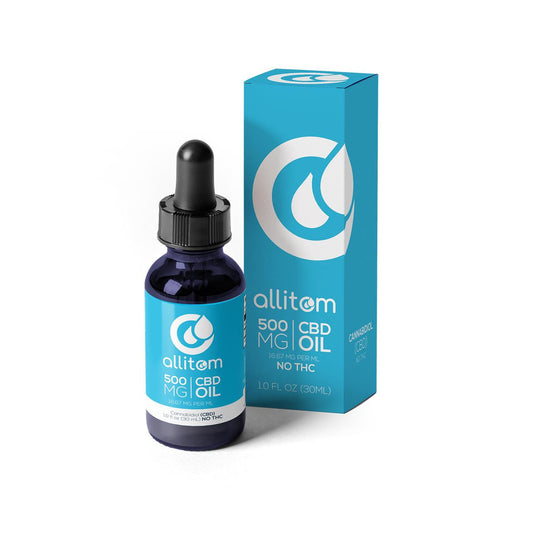 Allitom - Pure CBD Oil (THC-Free) - 30mL | 500mg
