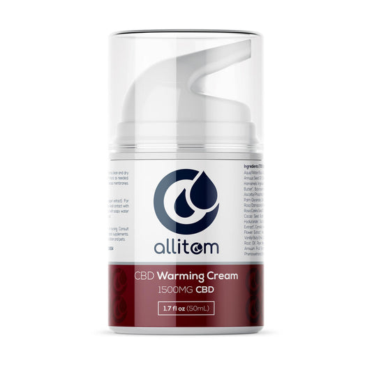 Allitom - Warming Cream - 1500mg THC Free
