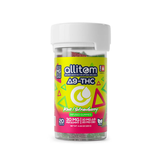 Allitom - Delta 9 THC 600MG Gummies Jar