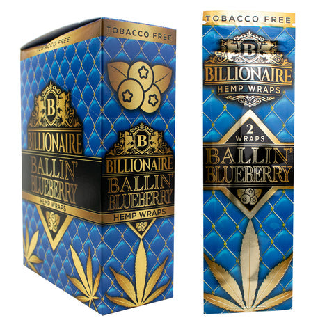 Billionaire - Hemp Wraps - 25ct Display