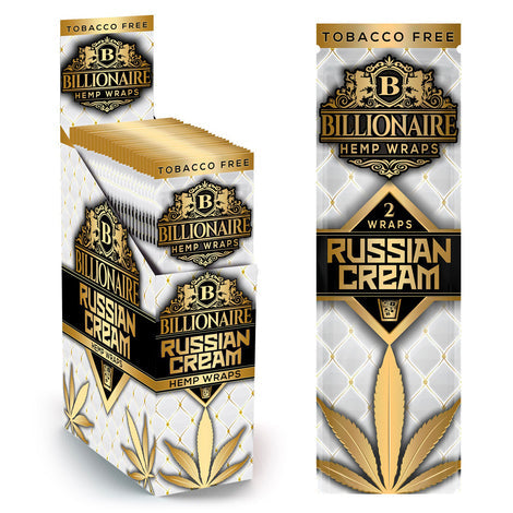 Billionaire - Hemp Wraps - 25ct Display