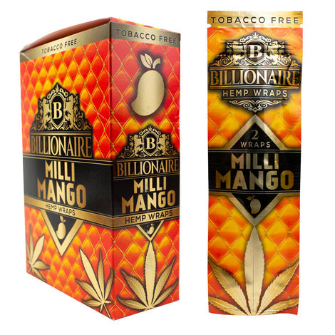 Billionaire - Hemp Wraps - 25ct Display