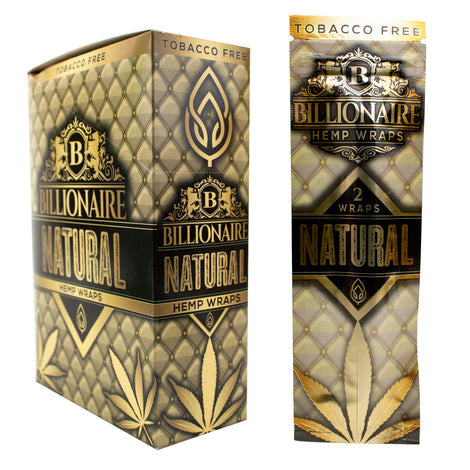 Billionaire - Hemp Wraps - 25ct Display