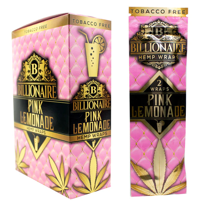 Billionaire - Hemp Wraps - 25ct Display