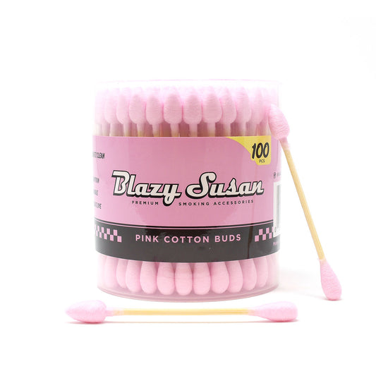 Blazy Suzan - 100ct Cotton Buds Pink