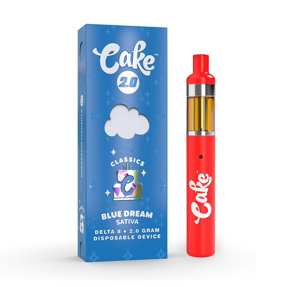 Cake - Delta 8 Disposable (2g) - 5 Pack