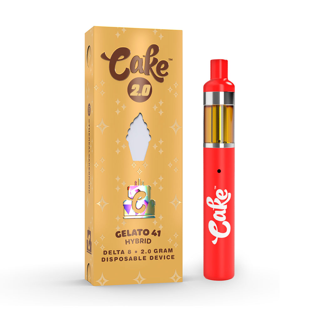 Cake - Delta 8 Disposable (2g) - 5 Pack