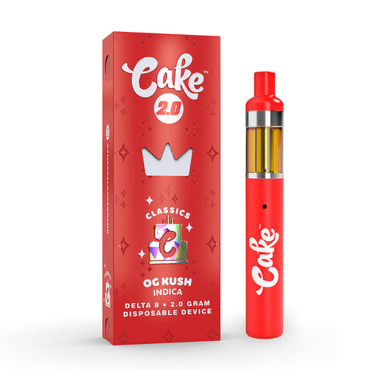 Cake - Delta 8 Disposable (2g) - 5 Pack