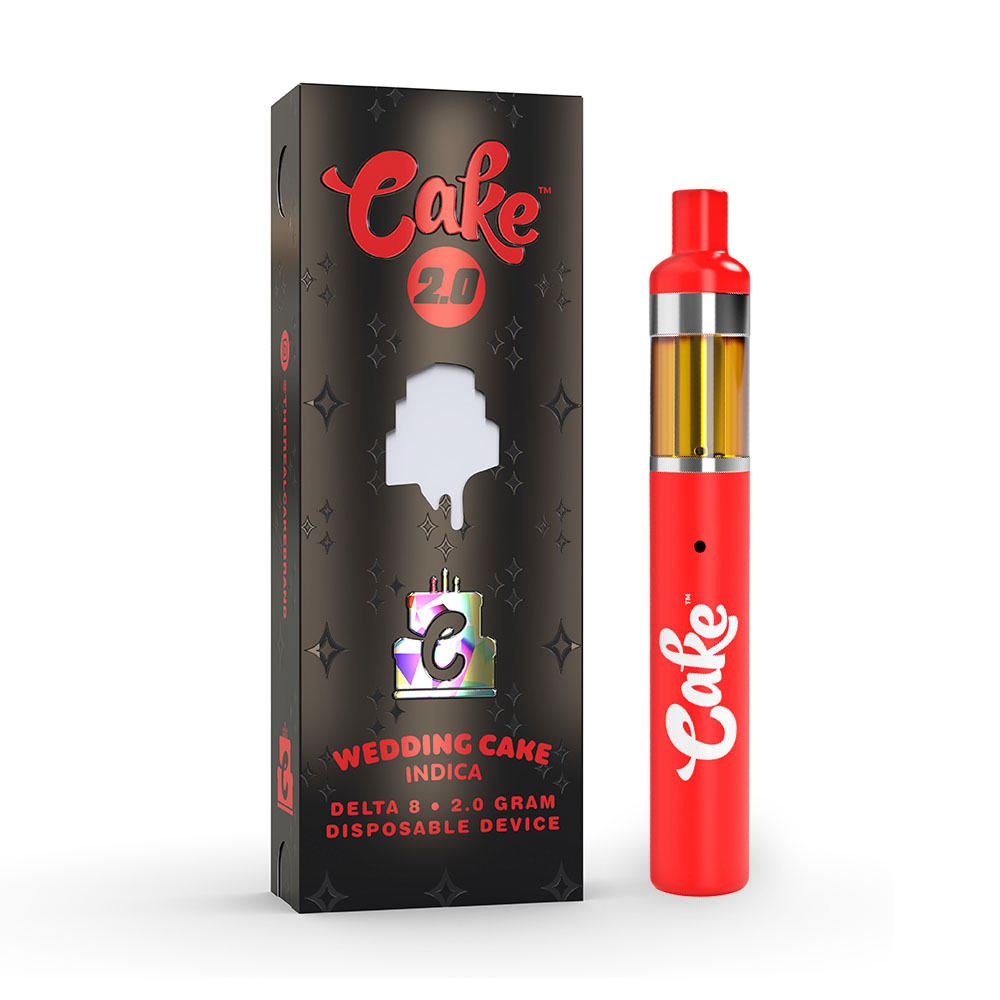 Cake - Delta 8 Disposable (2g) - 5 Pack