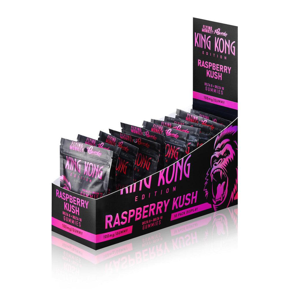 FLYING MONKEY x CRUMBS - KING KONG EDITION GUMMIES 100MG - 10CT DISPLAY