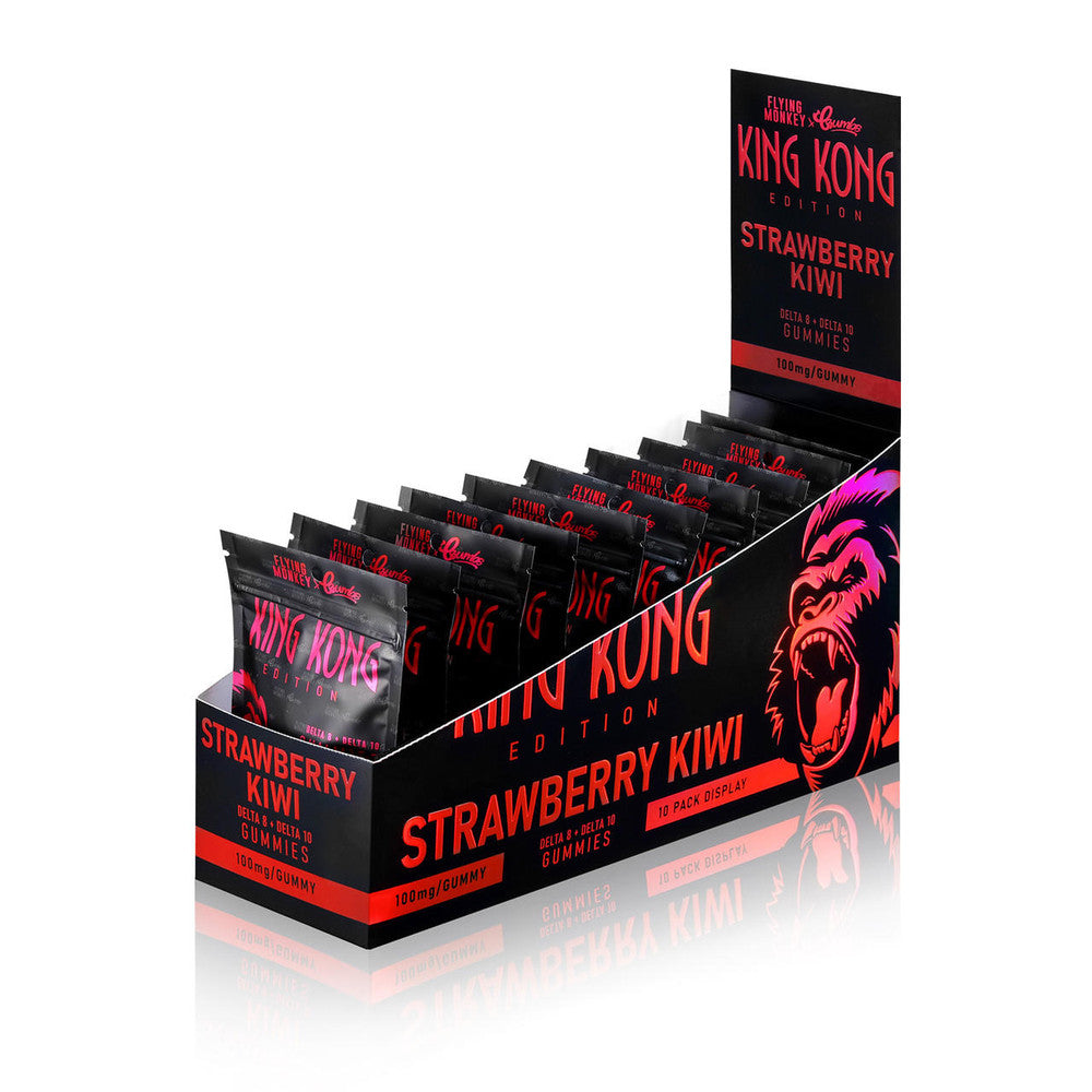 FLYING MONKEY x CRUMBS - KING KONG EDITION GUMMIES 100MG - 10CT DISPLAY