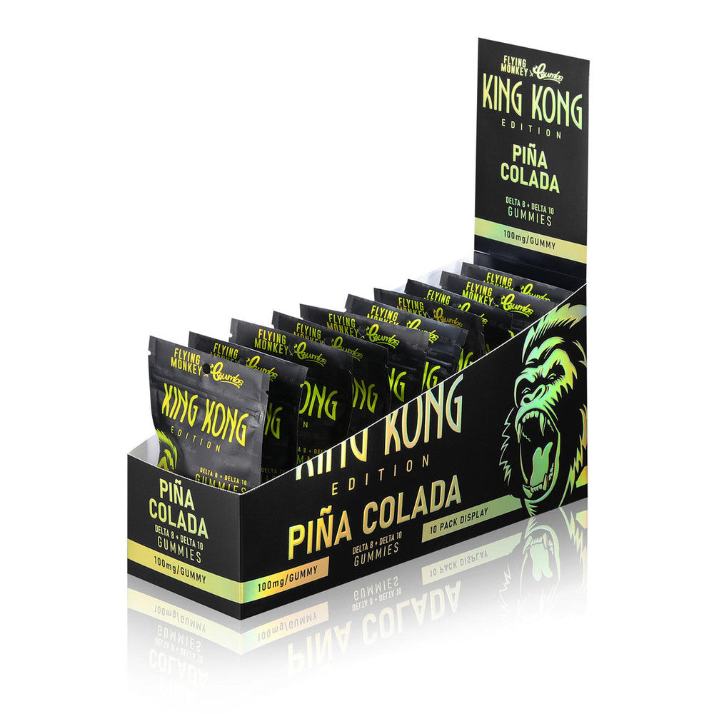 FLYING MONKEY x CRUMBS - KING KONG EDITION GUMMIES 100MG - 10CT DISPLAY