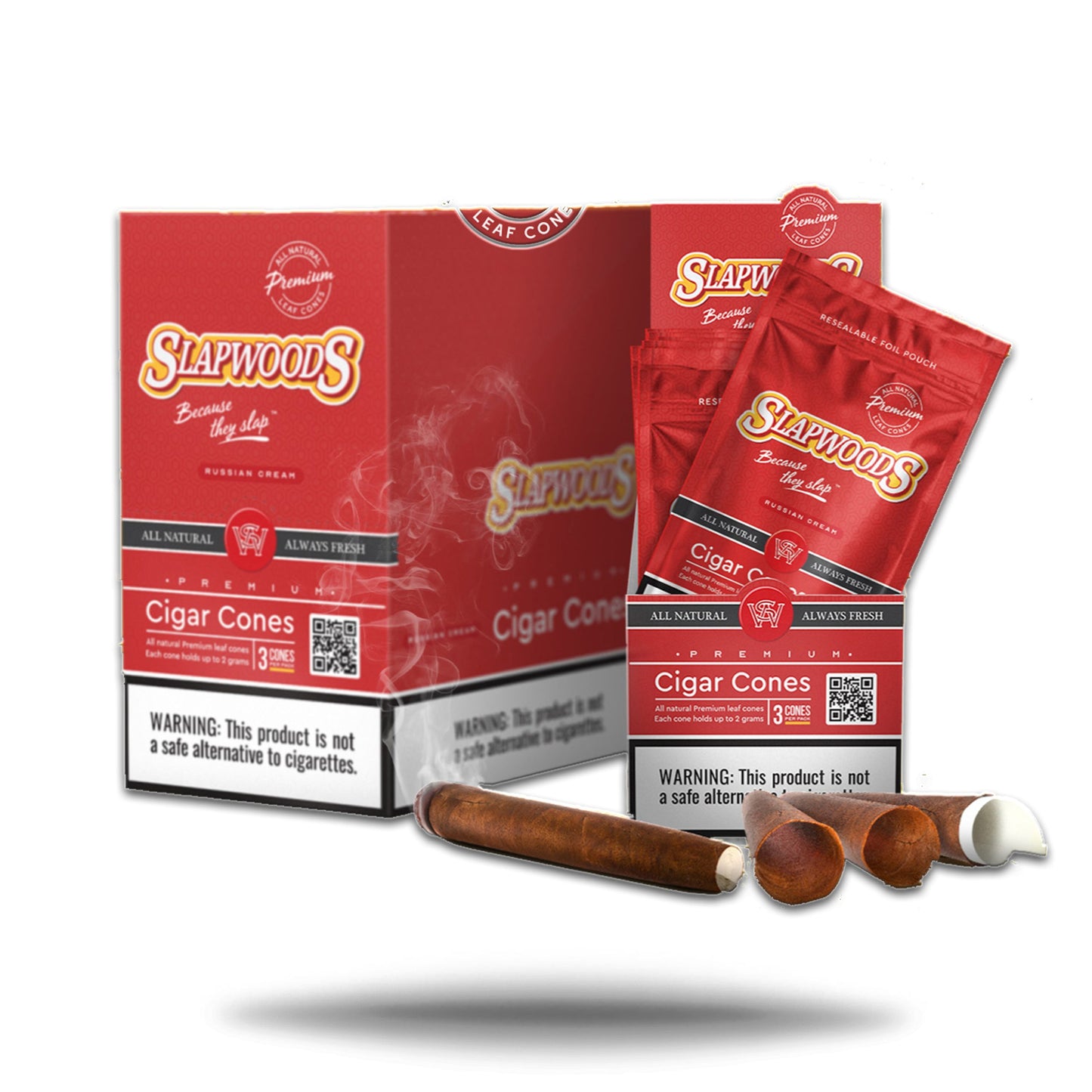 Slapwoods Cones - 10CT Display