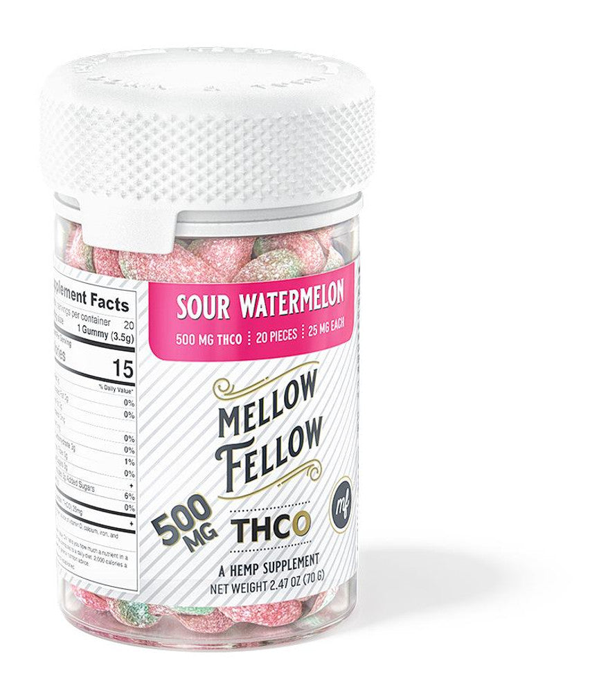 MELLOW FELLOW 500MG THC-O GUMMIES - 20CT BAG