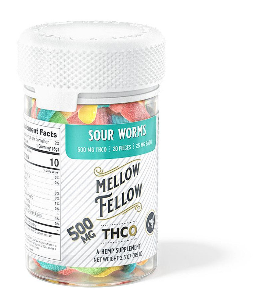 MELLOW FELLOW 500MG THC-O GUMMIES - 20CT BAG