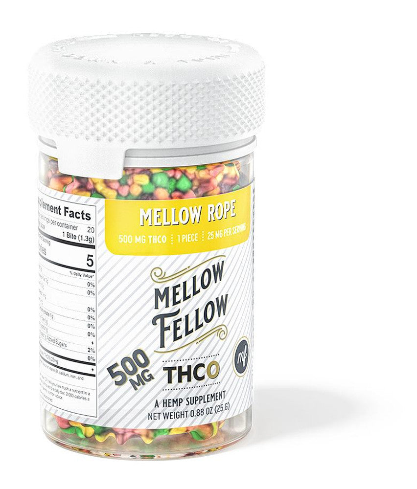 MELLOW FELLOW 500MG THC-O GUMMIES - 20CT BAG