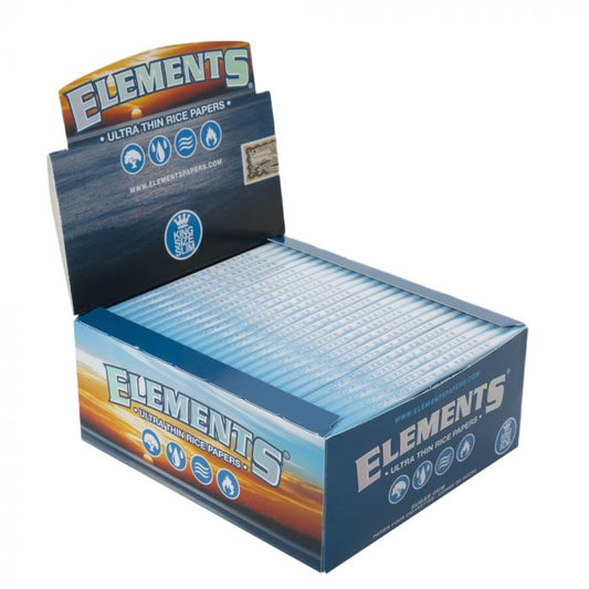 Elements - King Size Slim Paper - 50CT Display