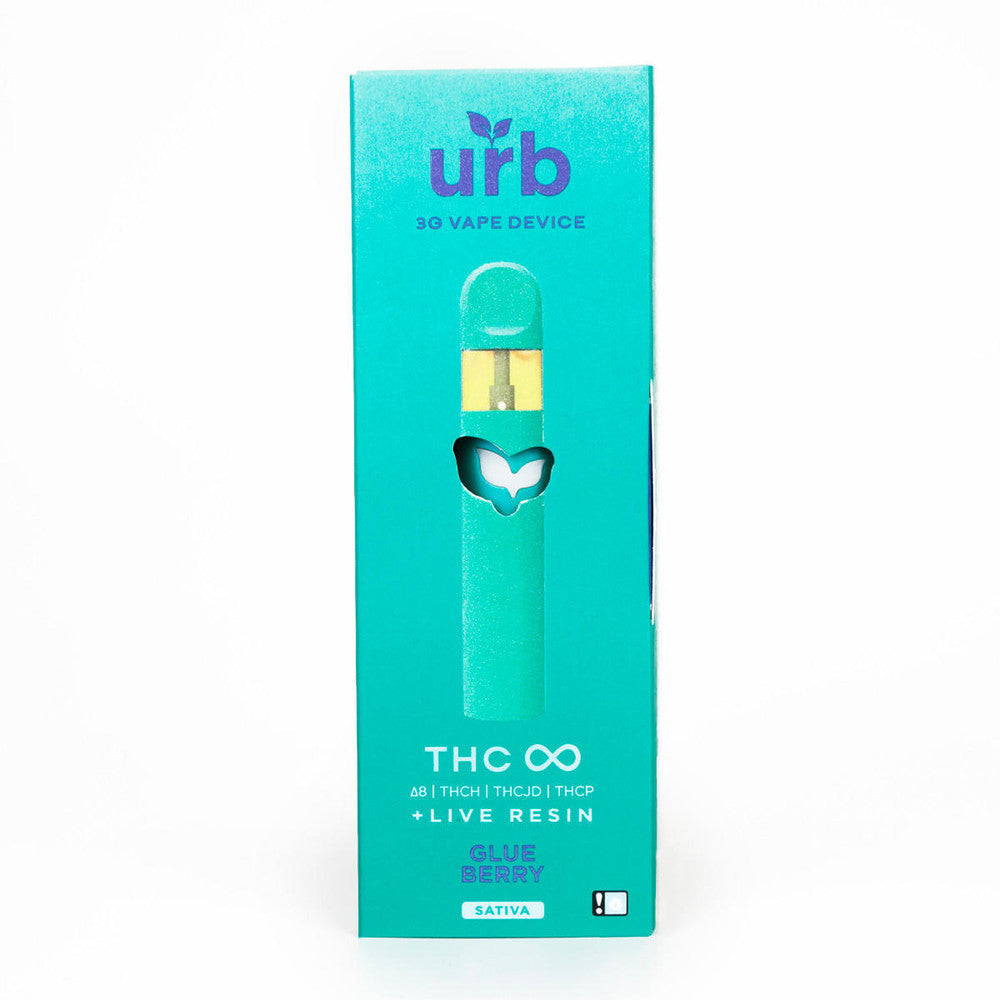 URB - THC INFINITY LIVE RESIN 3G DISPOSABLE - 6CT DISPLAY – Bloomz ...