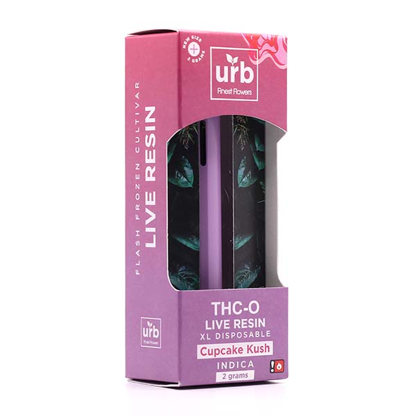 URB - XL THC-O LIVE RESIN DISPOSABLE DISPLAY (2 GRAMS) - 6CT