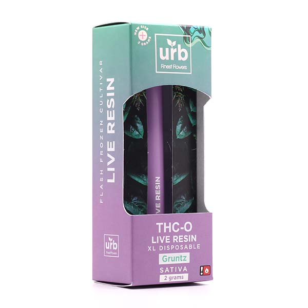 URB - XL THC-O LIVE RESIN DISPOSABLE DISPLAY (2 GRAMS) - 6CT