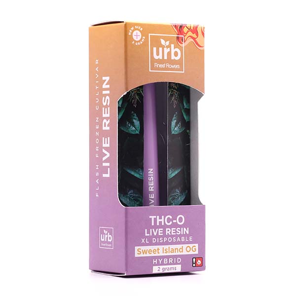 URB - XL THC-O LIVE RESIN DISPOSABLE DISPLAY (2 GRAMS) - 6CT – Bloomz ...